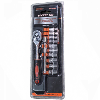 JF Socket Set JF-9004 1/4" SQ DRIVE Bundle